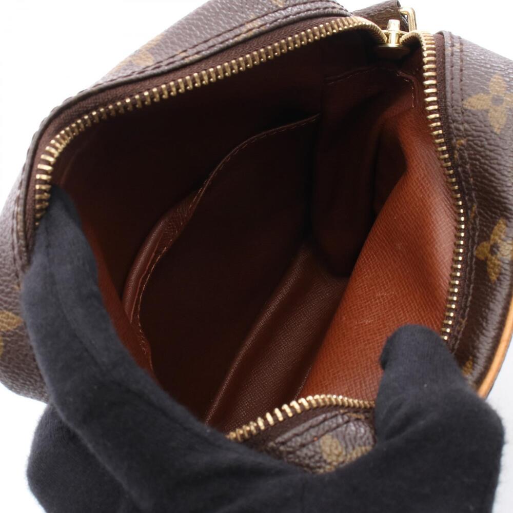 Louis Vuitton Monogram Bag Shoulder Canvas Brown Amazon Leather
